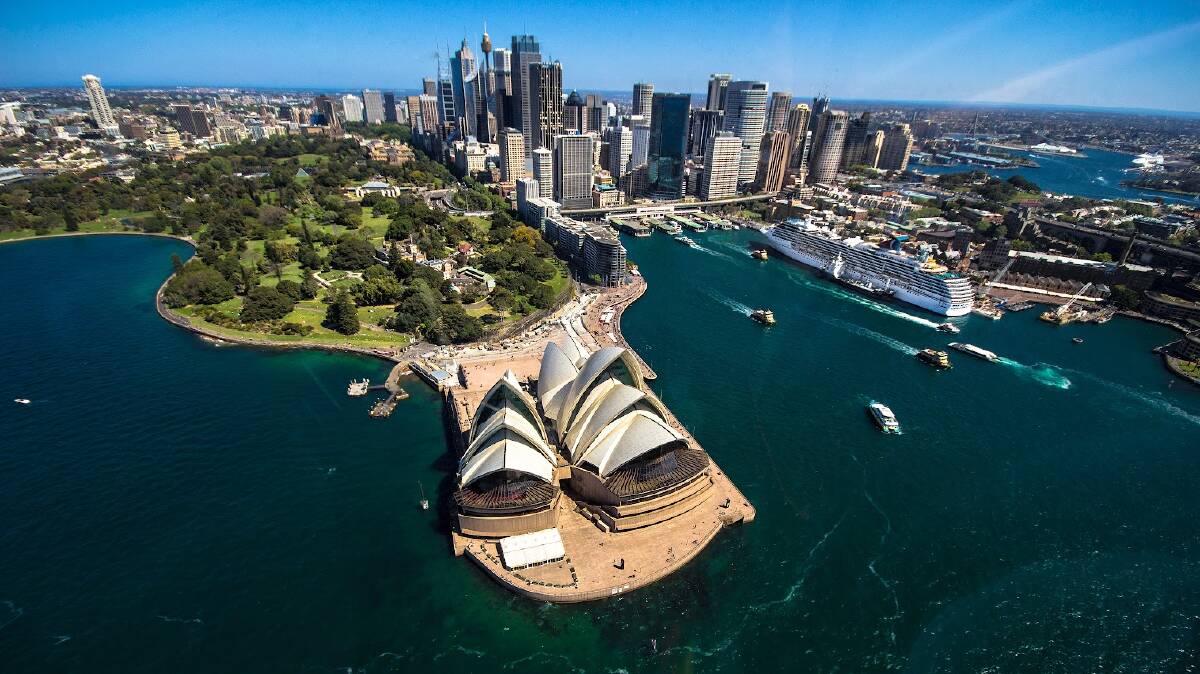 Sydney Harbour and the Opera House. Picture from Shutterstock
