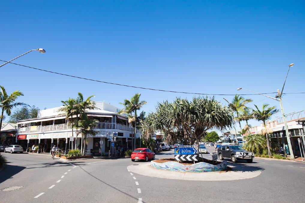 Main street of Byron Bay. Picture from Shutterstock