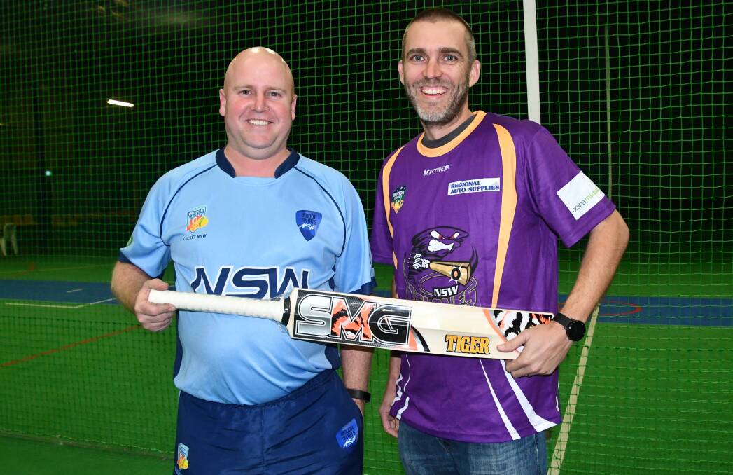 Barry Richards (left) and Matt Holwell pictured in 2018 have been selected to represent Australia in a series against New Zealand. Picture by Michael Hartshorn