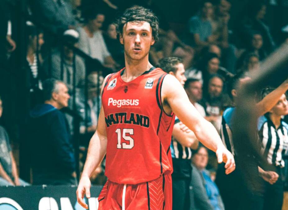 Mustangs point guard Will Cranston-Lown scored 37pts as Maitland beat the Canberra Gunners in the NBL1 East Grand Final replay on Saturday March 18. 