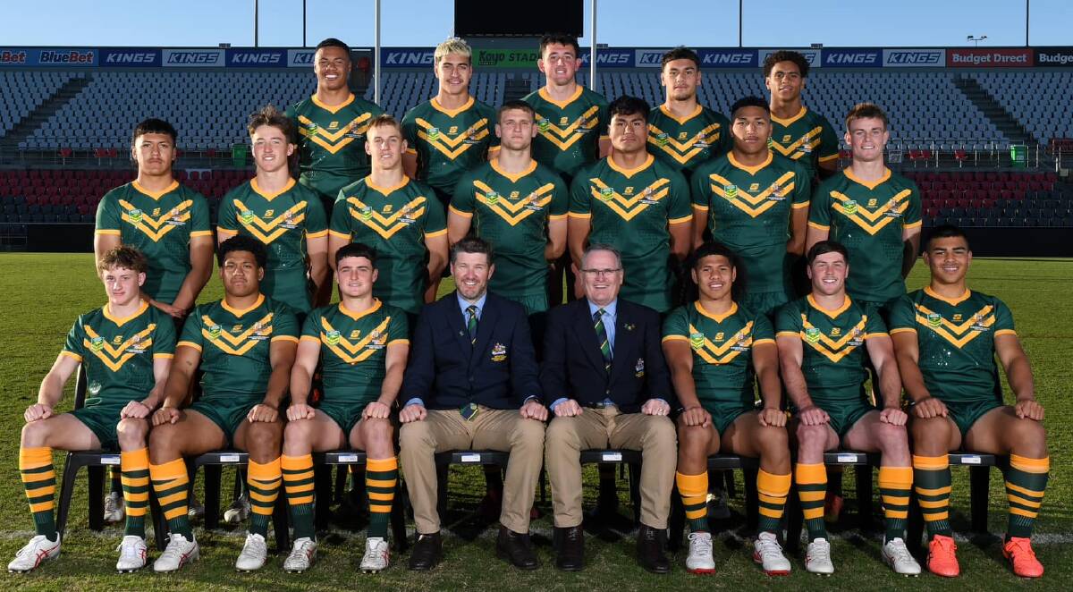 The 2023 Australian Schoolboys side. Picture by NRL