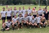The Maitland Blacks after a big win against the Port Macquarie Pirates on Saturday, March 23. Picture Maitland Rugby Club