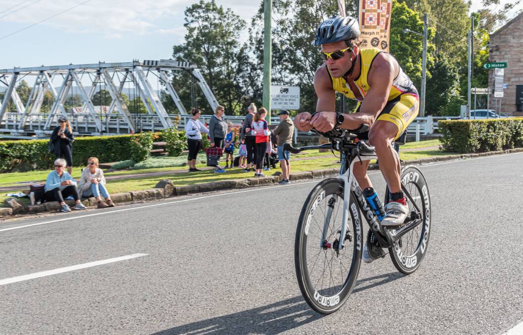 The Maitland Triathlon will return to Morpeth this Sunday after being postponed in October. Photo Lee Piggott 