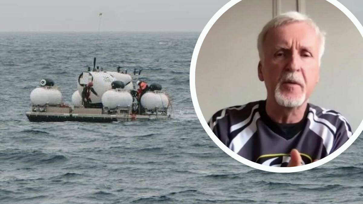 Filmmaker James Cameron says there were concerns about the Titan submersible before it went missing. Pictures by AP Photos and ABC News US