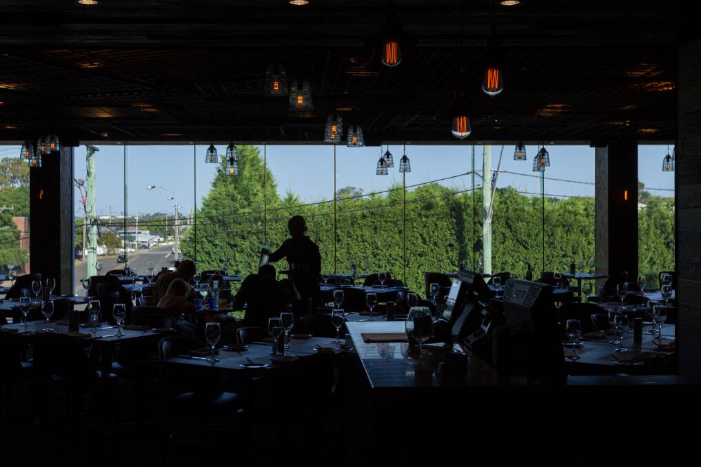 FROM THE INSIDE: Chophouse Grill blends a rustic aesthetic with comfort.