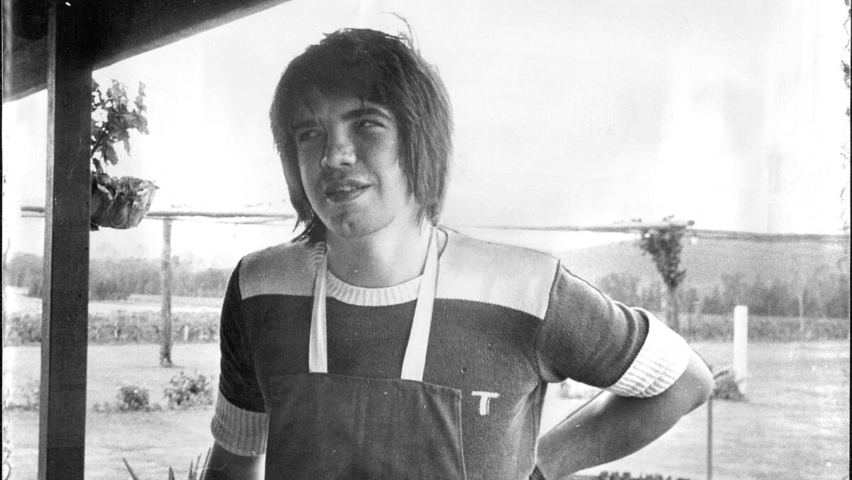 Happy Valley Days: Chef Robert Molines in 1975.