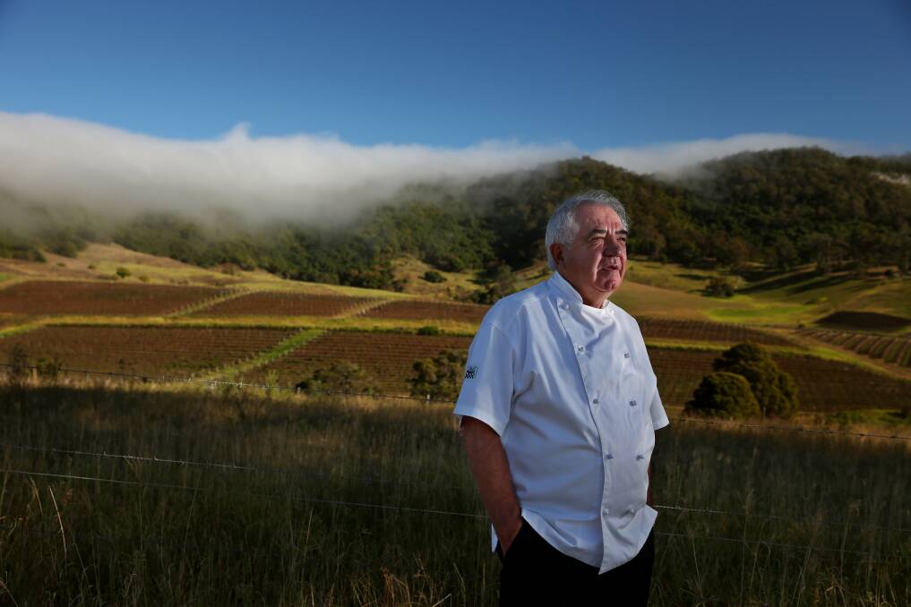 LONG VIEW: "Any success I've had has been about building relationships within the valley", chef Robert Molines says of his long-term success.

Picture by Simone De Peak
