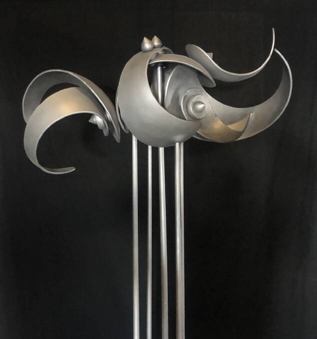 A piece by Ben Beams in the National Blacksmith Survey show at Port Macquarie.