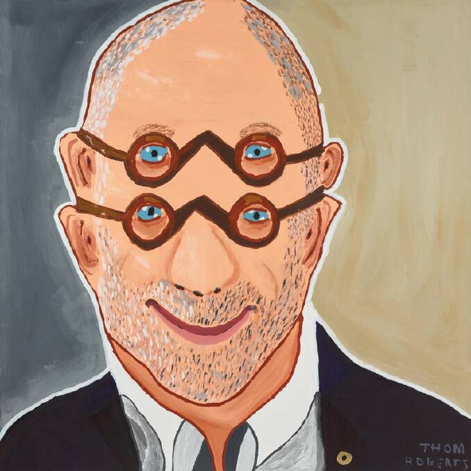 Portriff of Adam: Thom Roberts' Archibald Prize finalist artwork.