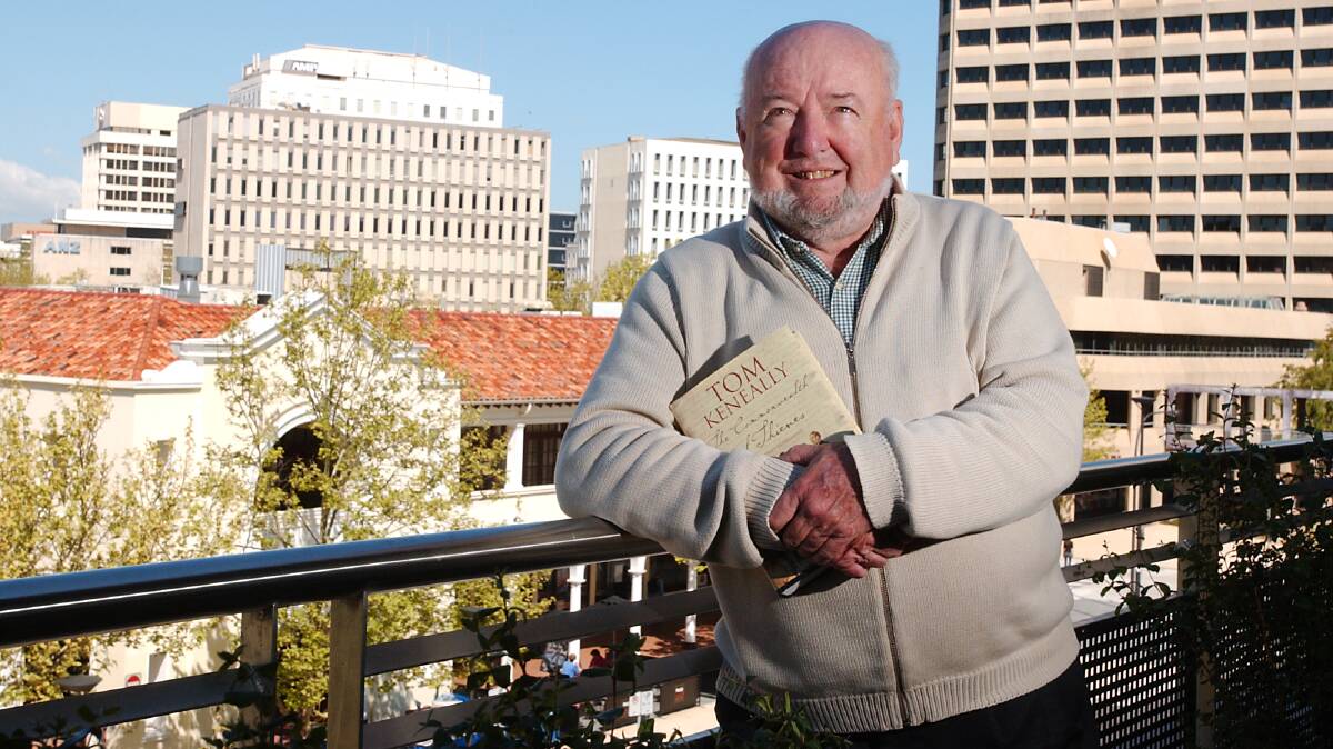 Tom Keneally: In his first appearance ever at the festival, he appears on Saturday, April 2, at 1.15pm, in the Concert Hall, with host Jock Serong.