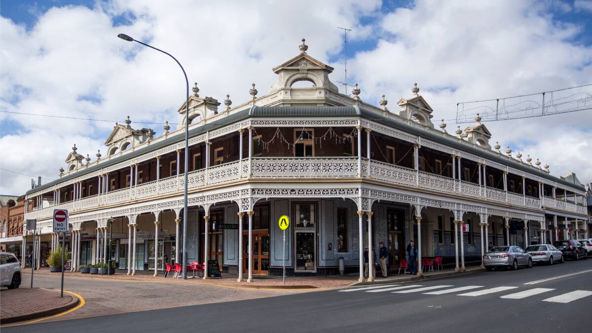 Armidale: The NSW university city has seen a significant reduction in real estate selling times, tightening vacancy rates, and has an admirable list of major projects. Photo of the heritage-listed Imperial Hotel by Shutterstock. 