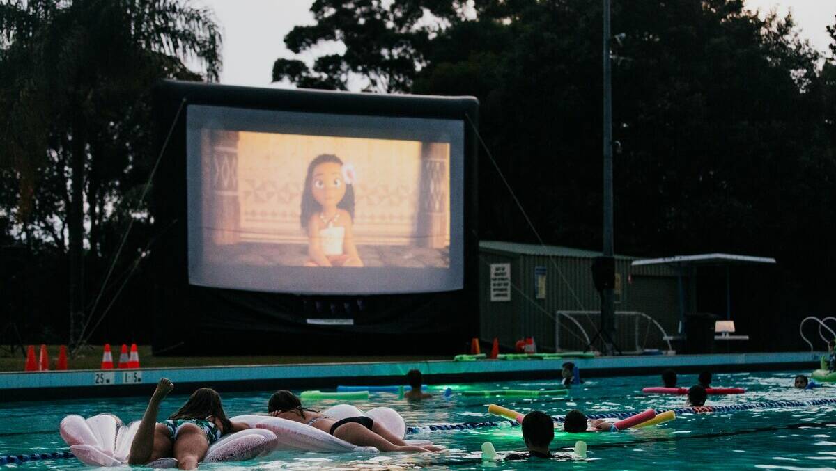 MAKE A SPLASH: Friday is your last chance to enjoy this summer's Dive In Cinema at East Maitland Aquatic Centre.