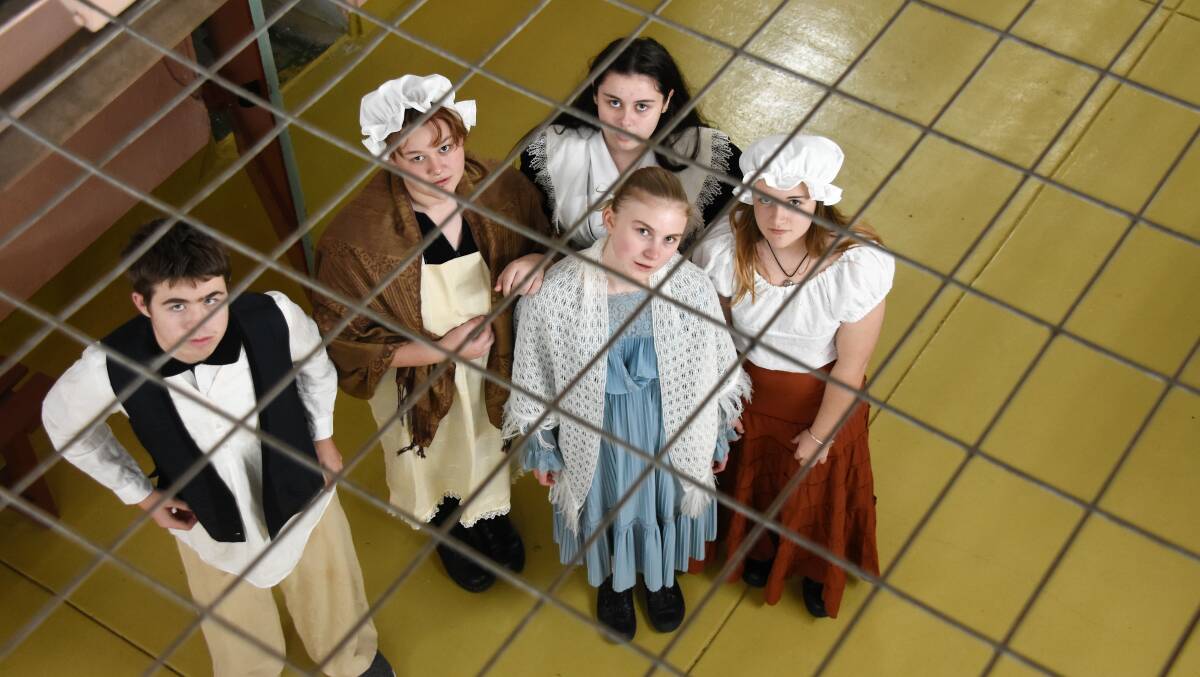 PERFORM: Maitland High drama students will perform the stories of five women who were incarcerated at Maitland Gaol.