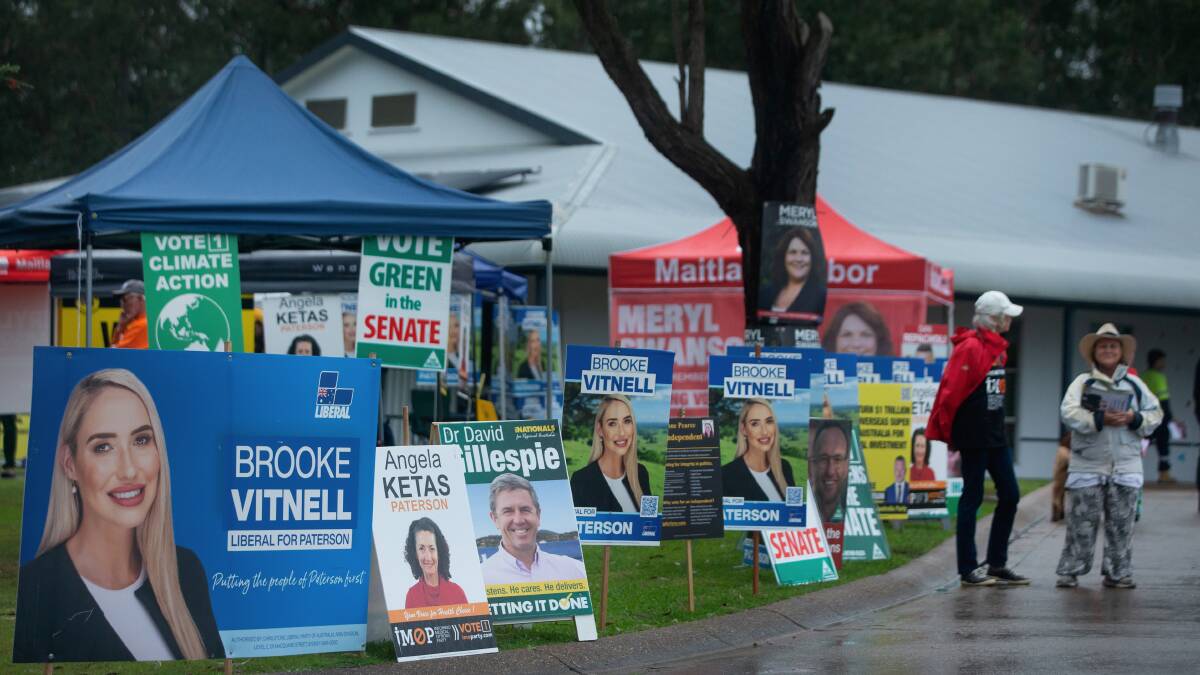 Maitland residents head to the polls for the federal election