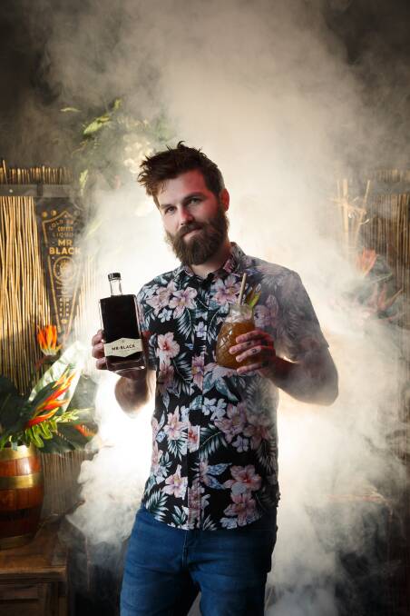CHEERS: RAMA owner Dane Cottee will be working with award winning coffee distiilery Mr Black as part of a Aroma Festival's first pop-up cocktail bar. Picture: Max Mason-Hubers