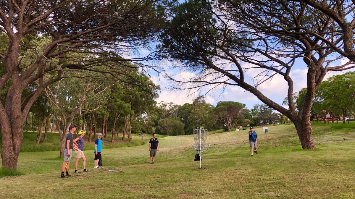 FUN TIMES: Until September 2022, Maitland City Council is partnering with Newcastle Disc Golf Club to transform Stockade Hill Heritage Park into a six hole disc golf course.