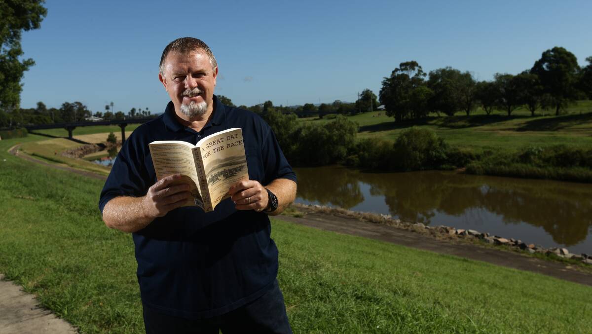STEP BACK IN TIME: Fifth-generation Maitlander Anthony Gibb has self-published a book about his ancestor's colourful past. Picture: Jonathan Carroll
