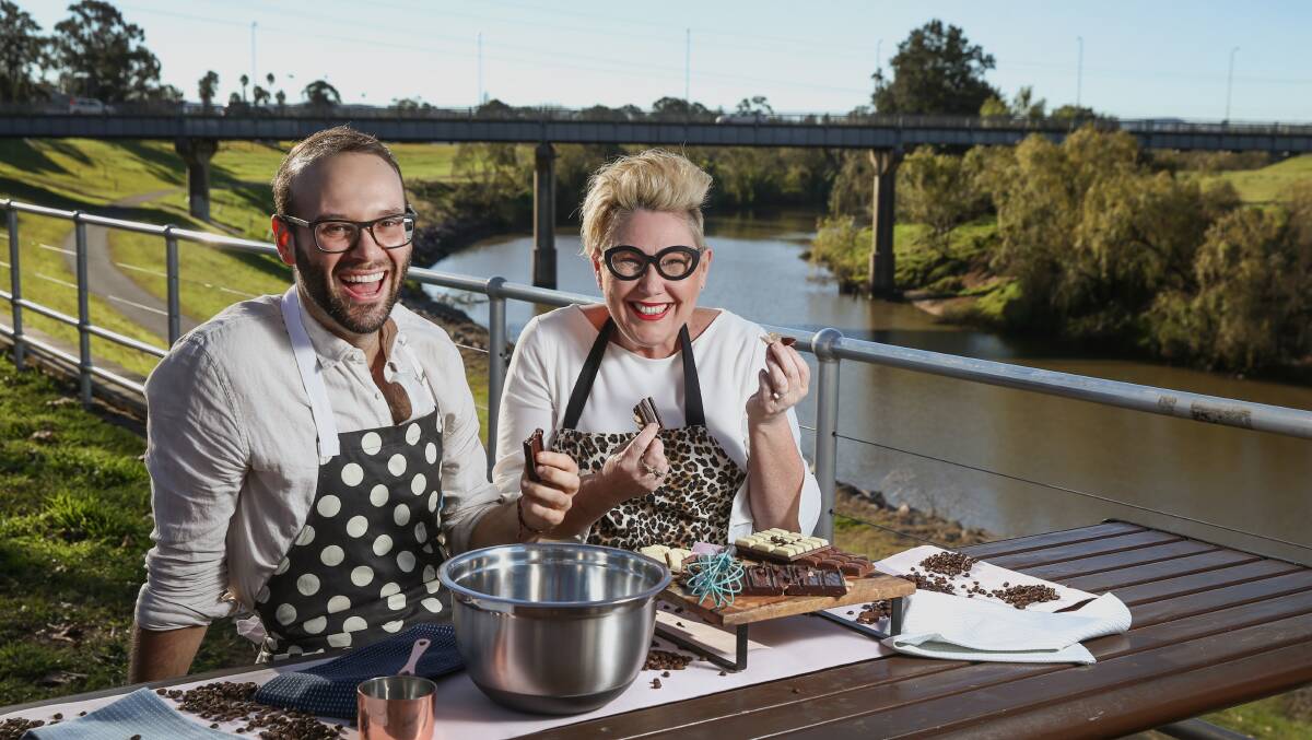 COOKING UP A STORM: Fomer Masterchef contestants Reece Hignell and Steph De Sousa have been announced as the hosts of this year's Aroma Festival. Picture: Marina Neil