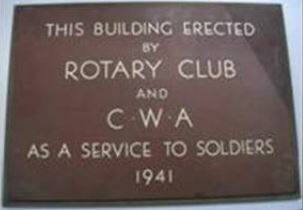 EFFORTS: The plaque which was on the front of the Bulwer Street building. 