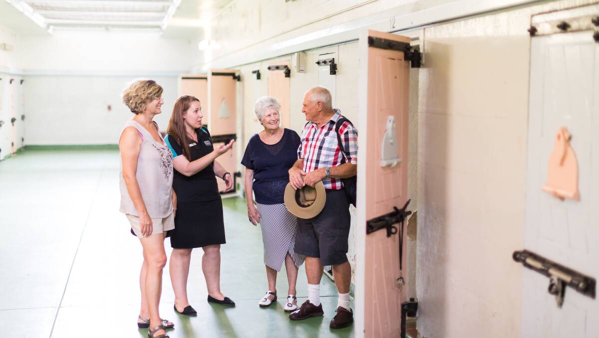 UNLOCK: Maitland Gaol is offering local residents free entry to complete one of its tours this summer. Picture: Maitland City Council