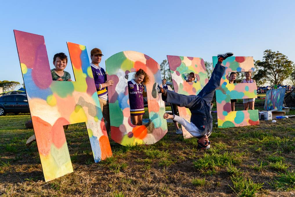 GOOD CAUSE: More than 500 people took part in this year's Relay for Life at Marcellin Park over the weekend. The annual event raises funds and awareness about cancer. Picture: David Cobbin