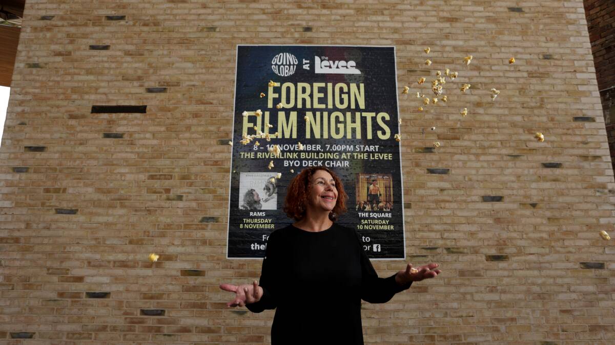 FILM: Maitland mayor Loretta Baker is ready for the Foreign Film Festival at The Levee, which will start on Thursday night. Picture: Simone De Peak