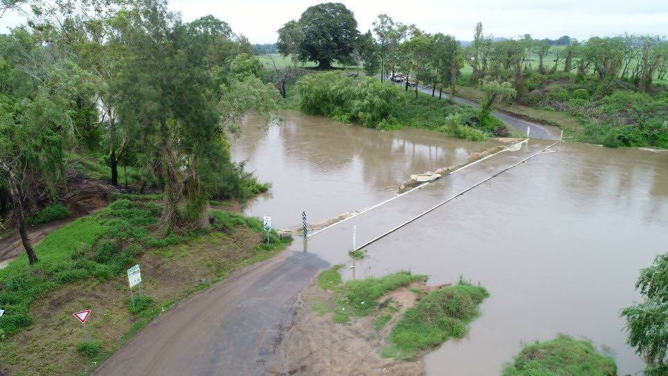 Melville Ford Bridge after the torrential rain. Picture: Smart Artist