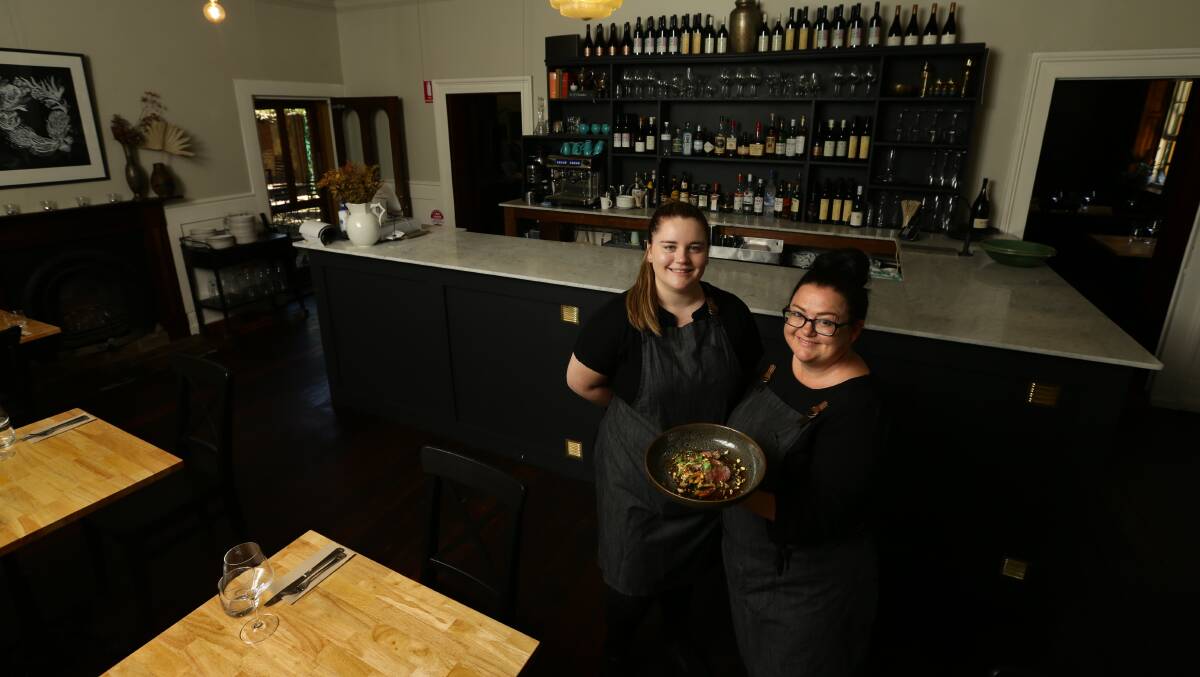 OPEN: Duke's Restaurant manager Alex Von Huben and owner Lindsay Ross. Pictures: Jonathan Carroll