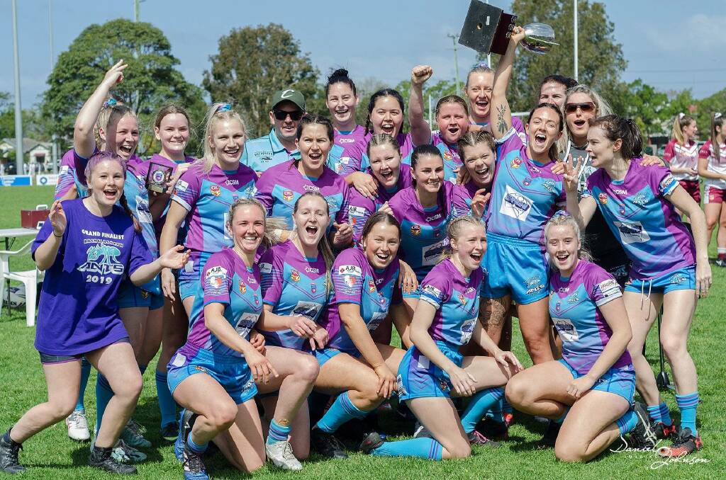 The Aberglasslyn Ants are chasing their fourth Ladies League Tag premiership in a row. Picture: Daniel Johnson