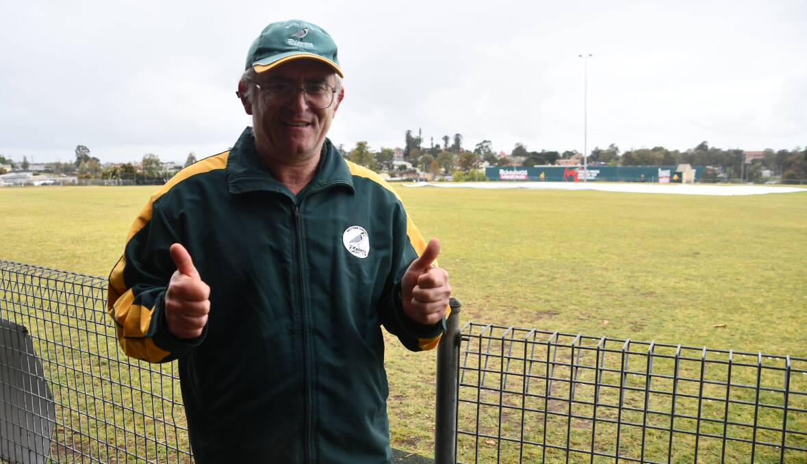 THUMBS UP: Rick Poli has received honorary life membership for his services to the Western Suburbs Cricket Club. Picture: Michael Hartshorn