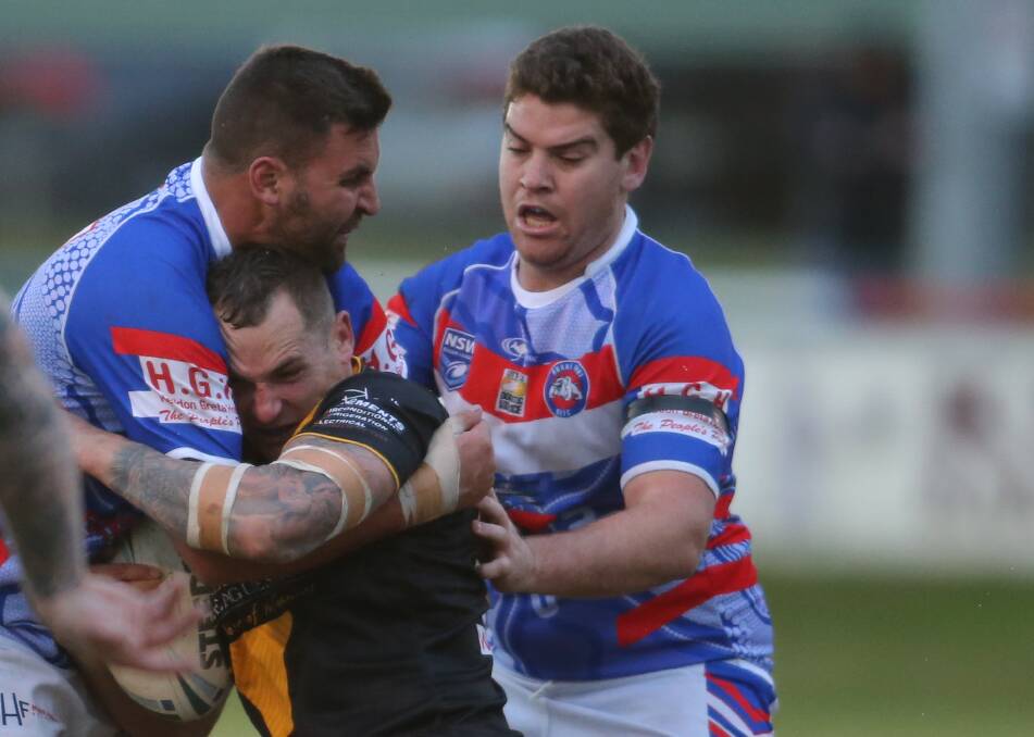 EVER-GREEN: Cessnock skipper Brendan Hlad is set to take on the Bulldogs pack in another exciting Coalfields derby. 