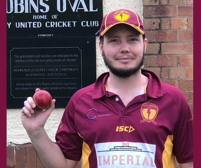 City United spinner Ryan Merrick took 6-21 to help his side to a hard-fought win against Tenambit Morpeth.