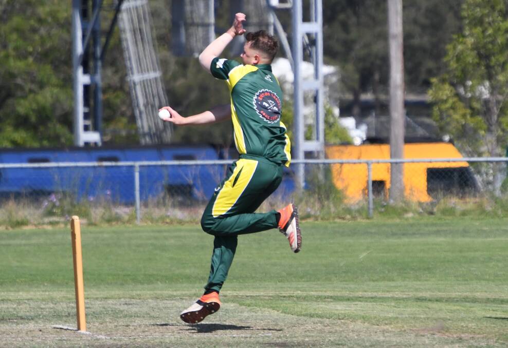 Luke Kealy (pictured in action earlier this season) took 4-20 for Wests against Raymond Terrace. File picture 