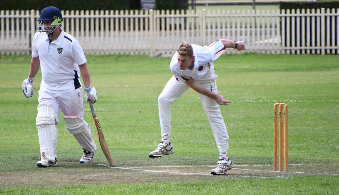 Alex Lidbury picked up 3-10 to help lead Tenambit Morpeth Bulls to their fist win in Maitland first grade cricket since promotion in 2019-20.