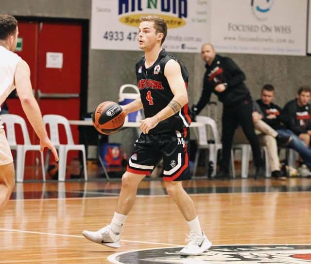 Connor Edwards scored 20 points in a huge effort in his first starting game for the Maitland Mustangs.