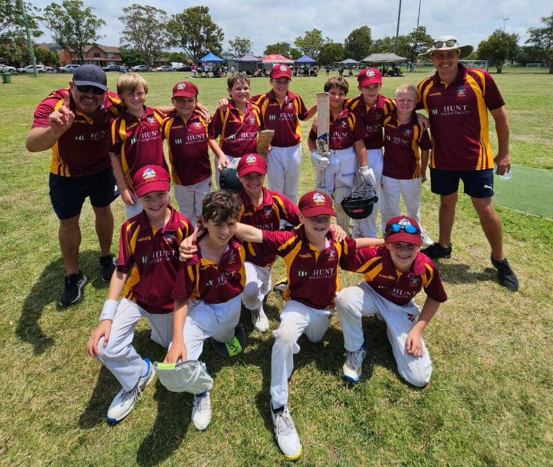 The Maitland Under-11 representative cricket team.