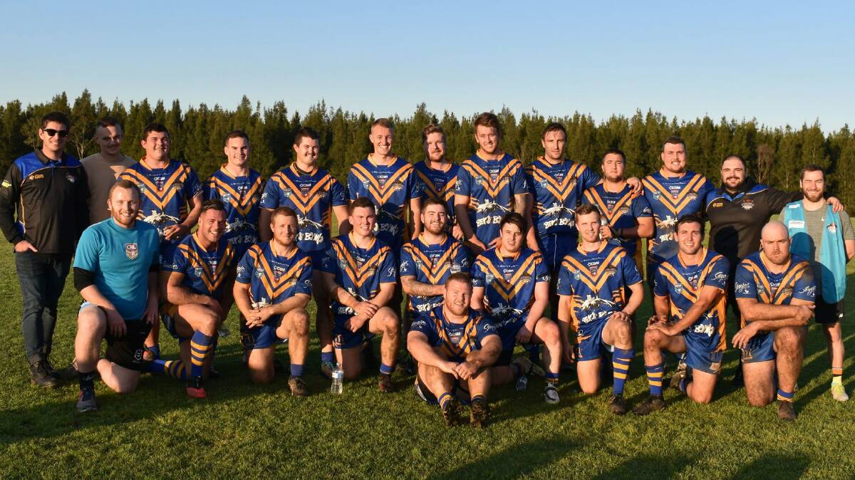 Title push: Thornton Beresfield are one win from the A-grade grand final after beating Glendale.