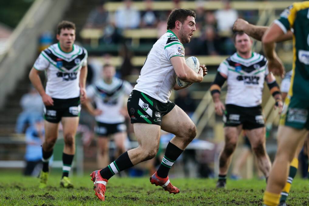 Jayden Butterfield was sinbinned for a try-saving professional foul. Picture: Jonathan Carroll 