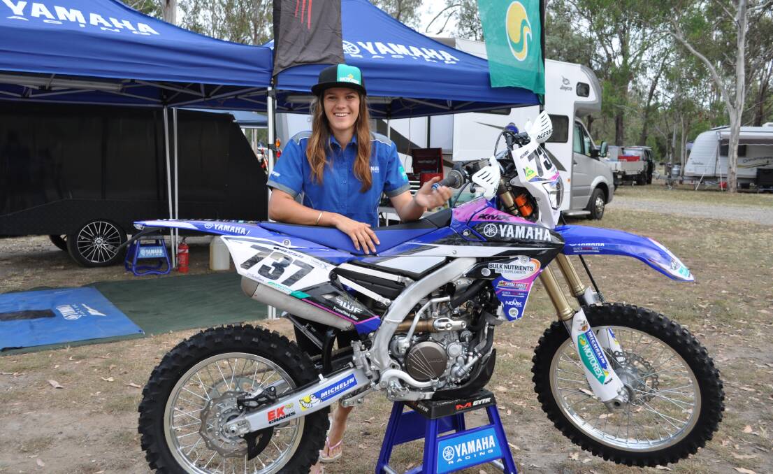STAR: Jessica Gardiner will compete in the off road Australian championship rounds.