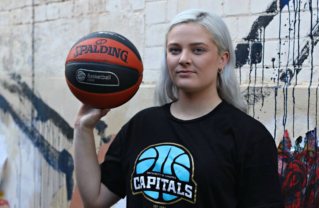 LIFE CHANGING: Rising basketball star Shakera Reilly says her time in Canberra with the Capitals had been life changing. Picture: Jacqui Neill