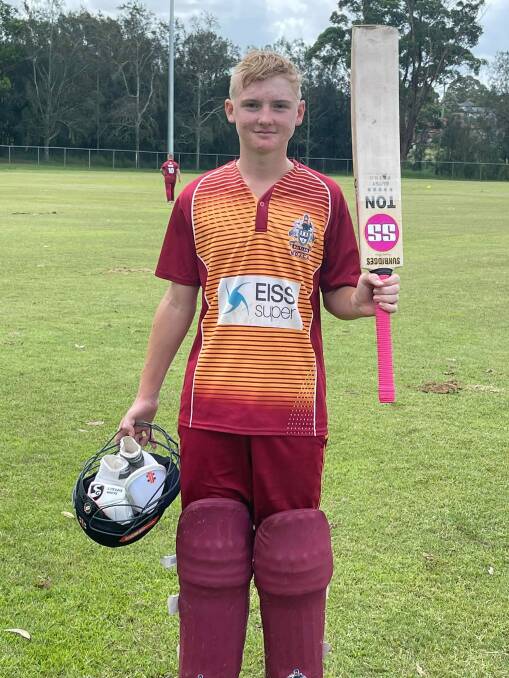 Tremayne Small made 63 not out to guide Maitland Maroon under-13s to victory against Coalfields.