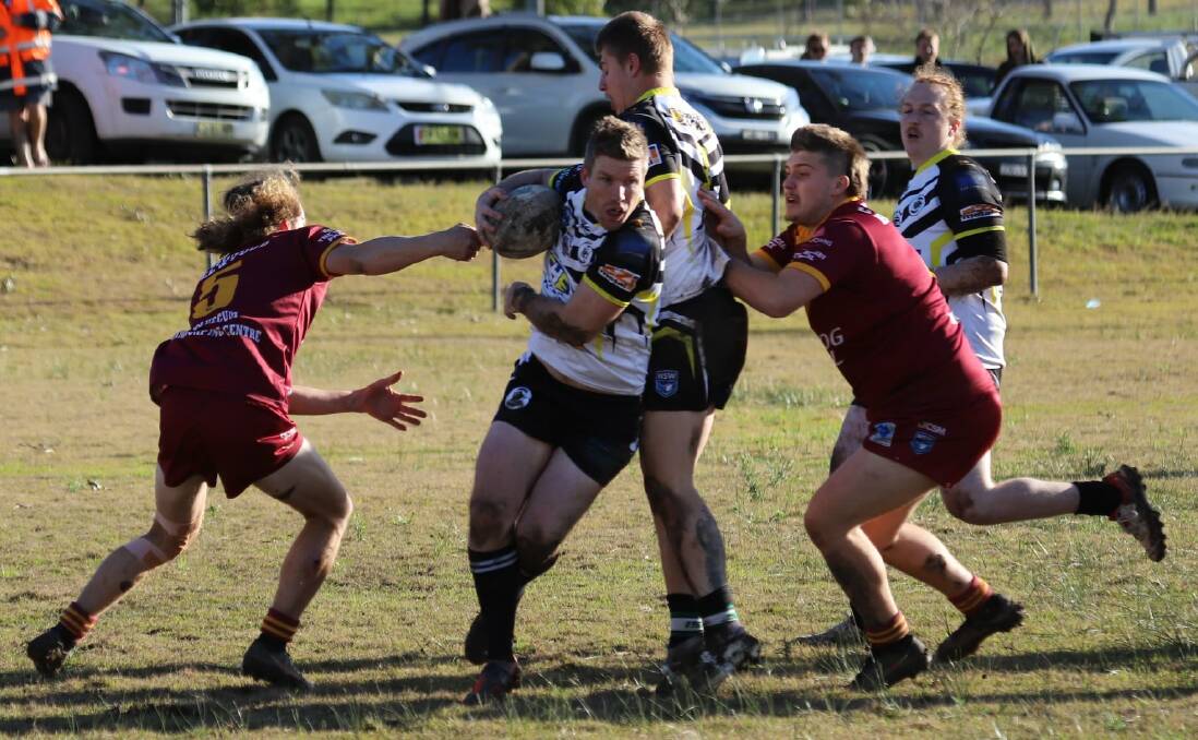 Hinton versus Dungog in the Newcastle and Hunter Rugby League Northern Conference last season. Picture: Lauren Johnson