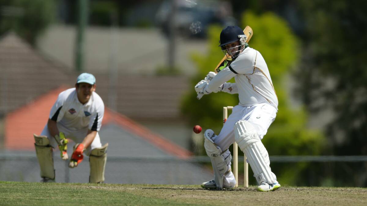 RUN MACHINE: Tom Irwin resumes on 81 not out next week as Wests look for quick runs to chase an outright against Eastern Suburbs.