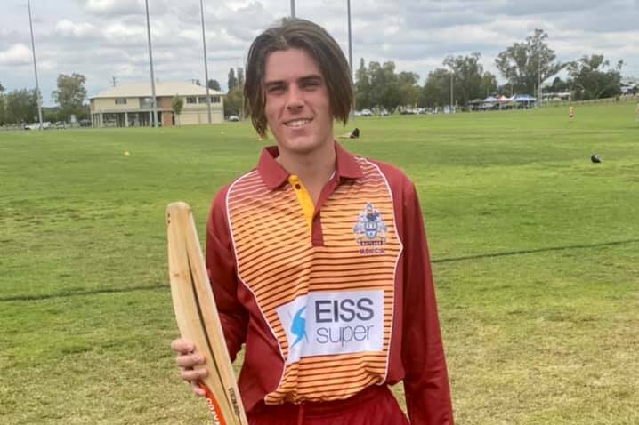 Tom Porter scored consecutive half centuries for Maitland Maroon under-17s in rounds one and two of the CNZ Under-17 competition. 