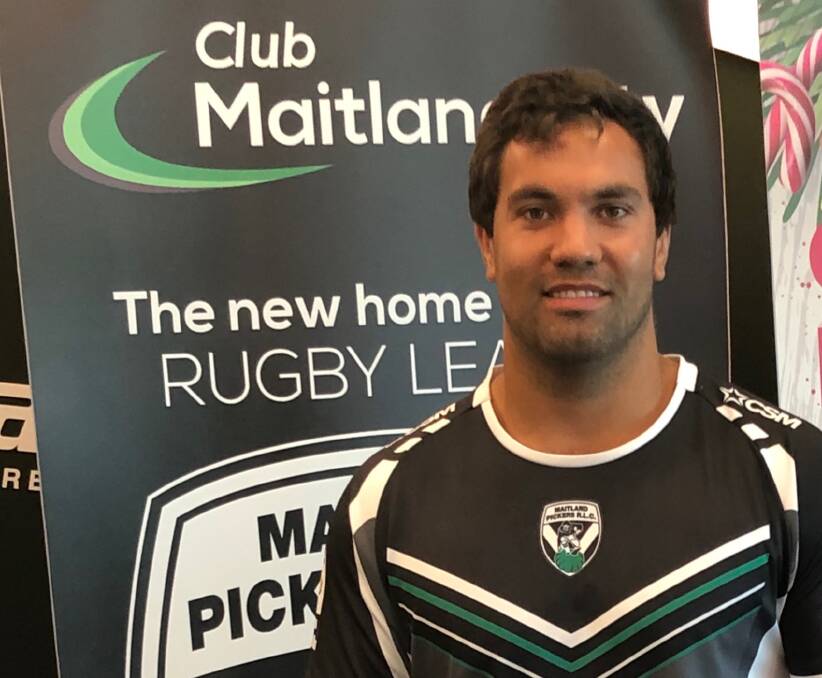 NEW PICKER: Former Canberra Raiders and Auckland Warriors player Matt Allwood has signed for the Maitland Pickers.