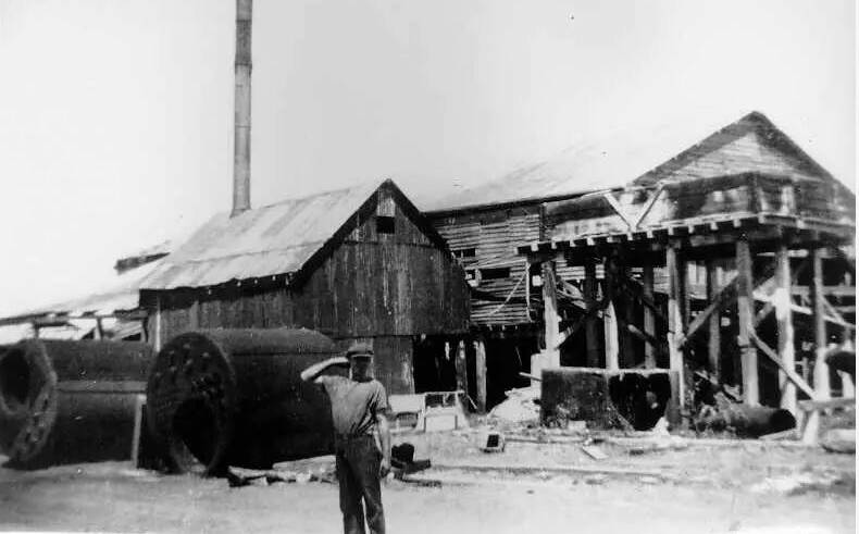 D Sims & Sons Foundry in Morpeth circa 1900. The foundry employed 60 men at its peak. Picture My Maitland