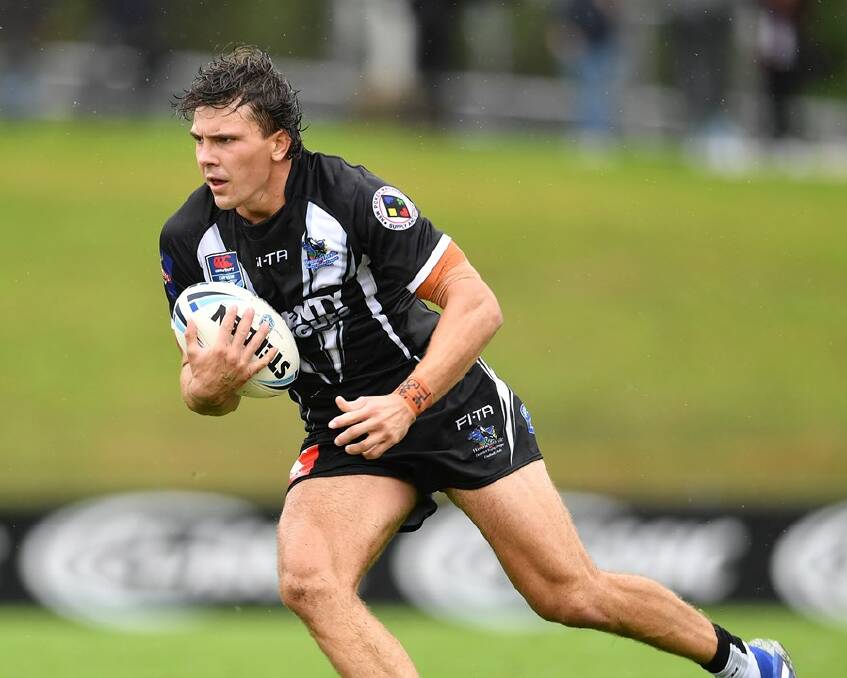 QUALITY SIGNING: Former Parramatta Eels outside back Ethan Parry, pictured playing with Wentworthville, has signed with his former Eels teammate Harry Duggan to play with Kurri Kurri in 2022. Picture: Parraeels.com.au