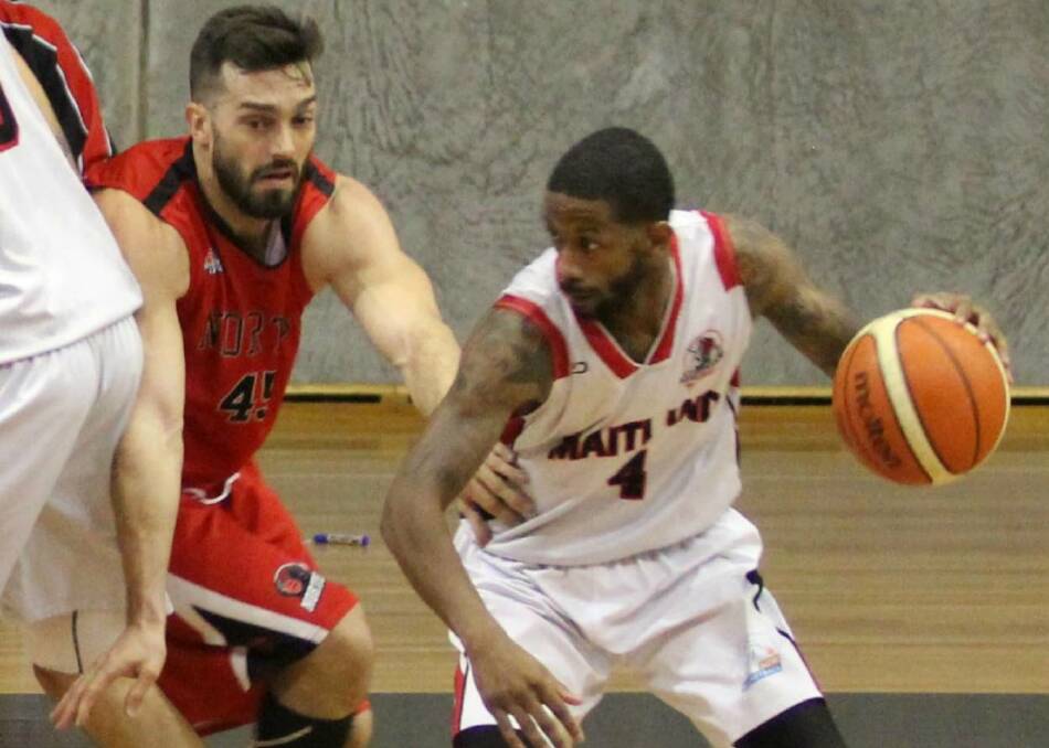 SKIPPER: Terrell Turner was inspirational as the Mustangs reeled in an 11-point deficit in the last 90 seconds to win by a point. Picture: Jacqui Neill