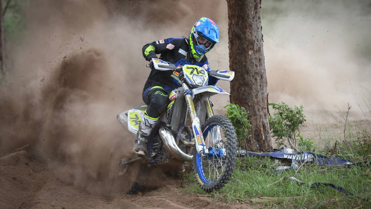TOUGH: Dungog Motorcycle Club has again produced a top course for the Australian Off-Road Championship.