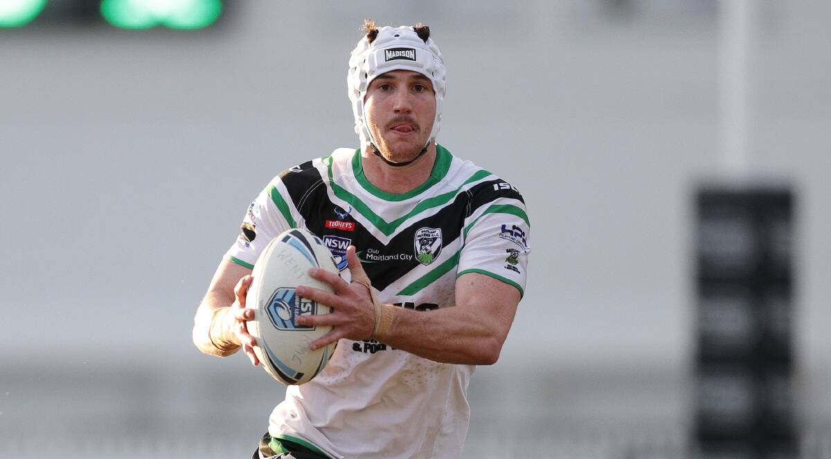 JOURNEYMAN: Matt Soper-Lawler says the journey is as important as the destination as he continues to chase his dream of an NRL career. Picture: Bryden Sharp